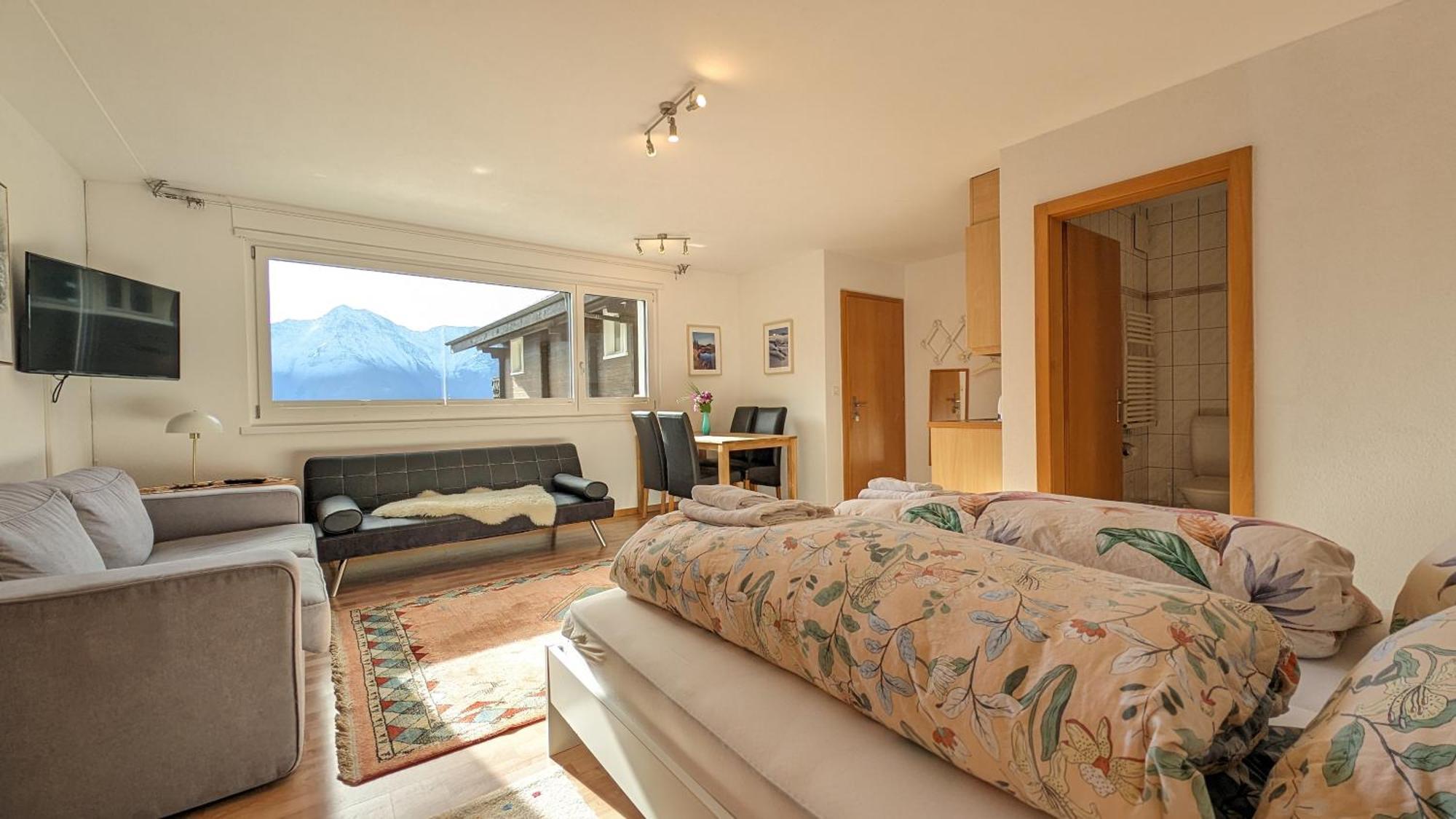 Imhof Alpine B&B Apartments Bettmeralp Chambre photo